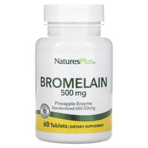 Добавка NaturesPlus Бромелайн 500 мг, 60 таблеток