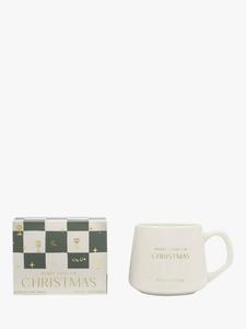 Merry Tipsy I'm Christmas кружка, 360 мл, зеленый мульти Katie Loxton, een Multi