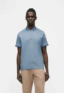 Рубашка-Поло slhfave на молнии Selected, Blue Mirage