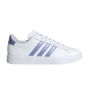 Кроссовки adidas Wmns Grand Court 2.0 'White Blue Spark Metallic', белый