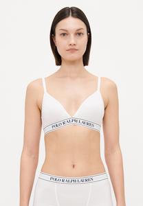 Треугольный бюстгальтер TRIANGLE BRALET Polo Ralph Lauren, белый