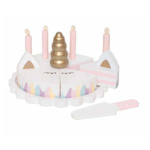 Торт на день рождения с деревянным единорогом Джабадабадо JaBaDaBaDo