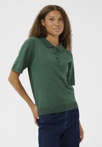 Поло Saint Tropez Polo shirt, June Bug Melange/Mottled Turquoise