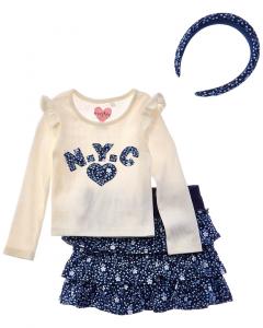 Комплект из двух юбок-шорт Freestyle New York, белый