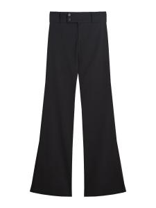 Расклешенные брюки Bershka, Black