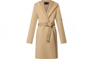 Пальто женское хаки Louis Vuitton