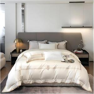 DARSOME Комплект постельного белья из египетского хлопка 1400TC с вышивкой HY001