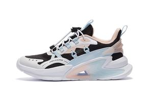 361°KIDS Износостойкие низкие спортивные повседневные кроссовки Kids Black White Blue