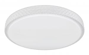 Потолочный светодиодный светильник, с регулировкой яркости, металл/пластик Globo, прозрачный/опаловый/белый