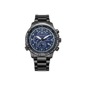CITIZEN Часы Ecology Drive Collection Solar Quartz Movement Metal Strap Watch Men's Watch Blue Dial, Blue Dial[|3+2-Year Extended Warranty]