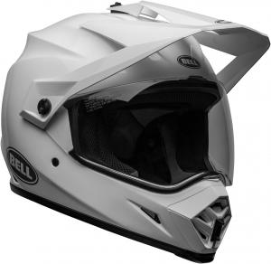 Шлем Bell MX-9 Adventure MIPS Solid Motocross, Gloss White