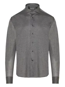 Рубашка на пуговицах Corneliani, серый