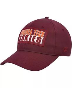 Мужская бордовая кепка Virginia Tech Hokies Positraction Snapback Colosseum