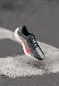 Кроссовки Nike Performance PEGASUS PLUS, Anthracite/Bright Crimson/Light Smoke Grey/Dark Grey