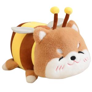 Милый плюшевый талисман Capybara Shiba Inu, успокаивающая игрушка-компаньон, плюшевая кукла 35/50см Click