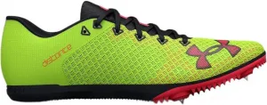 Кроссовки Under Armour Men's Kick Distance 4 для беговой дорожки, желтый/черный