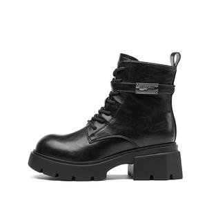 Spider King Короткие ботинки Martin для женщин черные