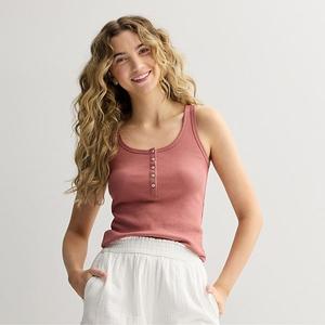 Детский рифленый топ-хенли So, Shabby Mauve