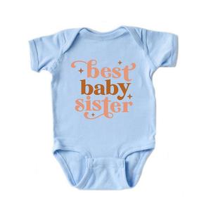 Лучшее детское боди Baby Sister The Juniper Shop, цвет Light Blue