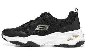 Кроссовки женские D"Lites 4.0 Chunky с низким верхом, черные/золотые Skechers