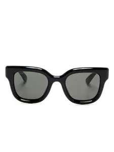 Солнцезащитные очки в квадратной оправе Gucci Eyewear, черный