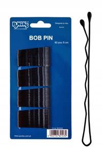 Заколки для волос Ponik'S парикмахерские черные, 60 шт, 5 см Poniks