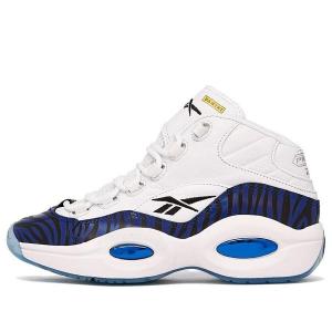 Кроссовки question mid x panini 'tiger prizm' Reebok, белый