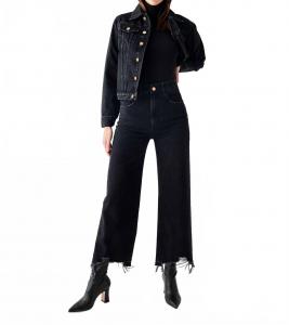 Hepburn Джинсы с широкими штанинами и потертостями в цвете Lark DL1961 - Women's, Lark