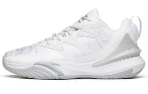 Баскетбольные кроссовки Speedy Decision мужские с низким верхом, белые/серебристые Anta