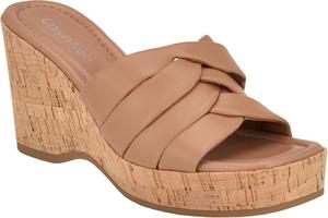 Женские босоножки Calvin Klein Heyla Wedge, Medium Natural 101