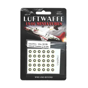 USAAF — Тунис, 1942 г., большой, Decals - Blue Sky