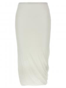 Миди-юбка 'Twisted' JIL SANDER, белый