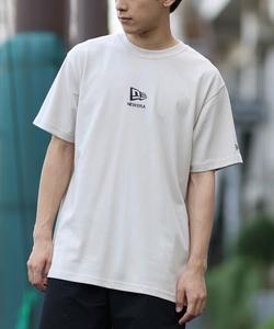 Футболка с коротким рукавом, влагоотводящая, быстросохнущая NEW ERA, бежевый