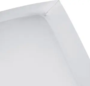 Простыня Золушка "Sundays Satin" на рост 25 см, на резинке по всему периметру Cinderella 100х200 см, 1 шт., светло-серый