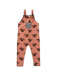 Комбинезон с леопардовым принтом розового цвета Turtledove London