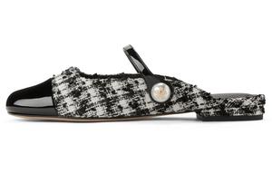 Сланцы с закрытым носком и композитной подошвой 1,5 см женские CHARLES&KEITH, черный