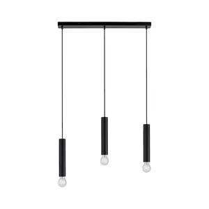 Подвесной светильник BRUNA E27 1 шт. Исключительно E27 Just Light, черный