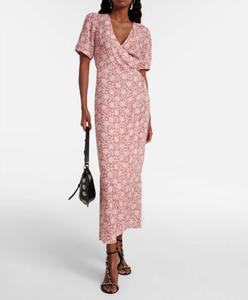 Платье-кимоно Katrina в цвете гвоздично-розовом Rixo