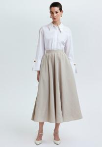 Юбка А-силуэта CUPRA Touché Privé, коричневый