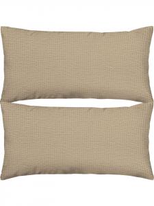 Наволочки из хлопчатобумажного волокна, 2 шт., Wertingen, темно-серого цвета Erwin Müller, 40 x 80 см