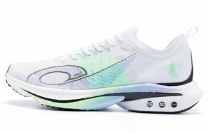 Футболка Feiteng PRO с амортизацией, противоскользящая, износостойкая, низкие кроссовки для бега женские белый зеленый QIAODAN, Jordan белый ледяной зеленый