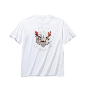 Футболка Spirit Dragon спортивная повседневная коллекция Unisex Snowflake White