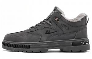 Скользоустойчивые низкие повседневные кроссовки Men's Gray WARRIOR, серый