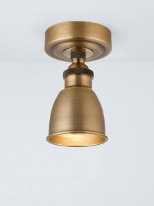 Потолочный спот Baldwin Flush John Lewis, Antique Brass