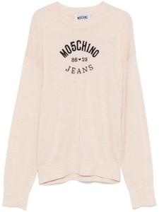 MOSCHINO JEANS свитер с логотипом, серый