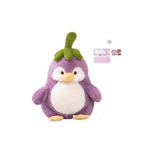 Плюшевая кукла Cute Eggplant Transforms Into A Penguin Dolls высотой 25см/40см/60см AOLETU