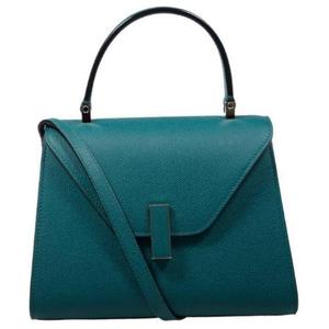 Мини-сумка через плечо Iside Millepunte из телячьей кожи, кроссбоди, женская, синий Valextra