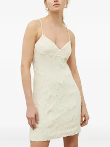 Платье с фактурными бретелями Day Birger Et Mikkelsen, нейтральный