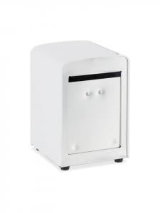 Relaxdays 5 диспенсеров для салфеток белого цвета