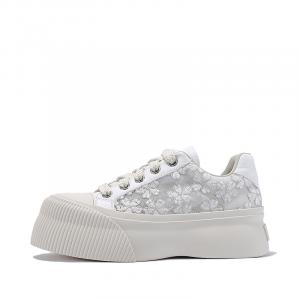 Кеды BELLALILY Skateboard Shoes Women's Low-Top, белый